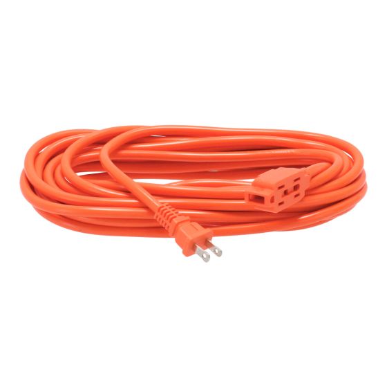 Extensión eléctrica 8 m uso rudo 2x16 AWG naranja 2409 Sanelec