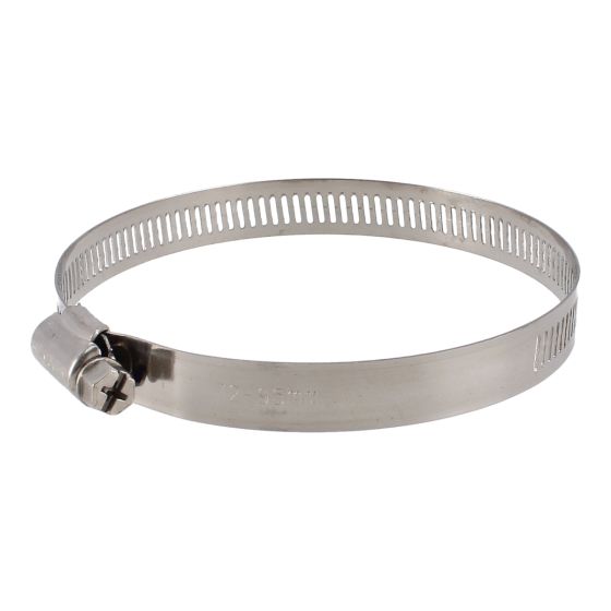 Abrazadera sin fin 2 13/16"-3 3/4" de acero inoxidable #52 7877 Sanelec