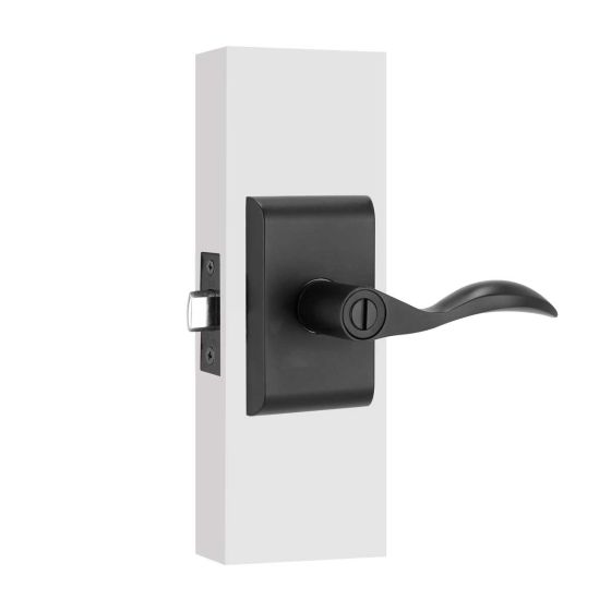 Cerradura para baño negra Lujan MX89566 Yale