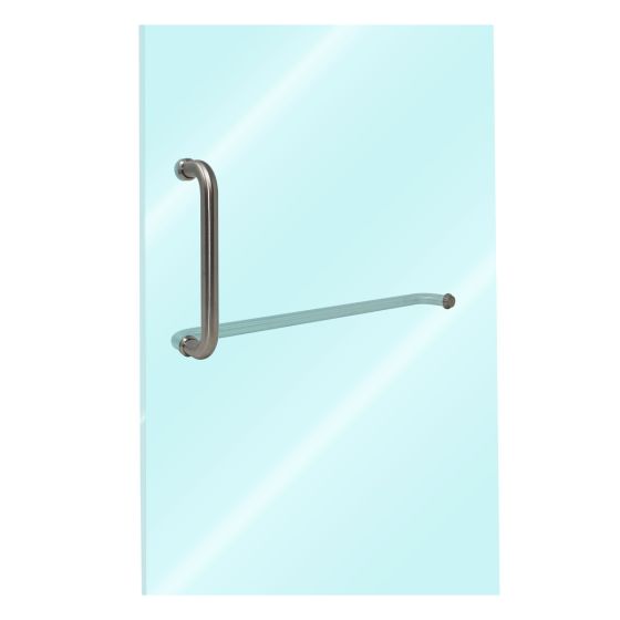 Jaladera con toallero satinado SH-530 Axcent