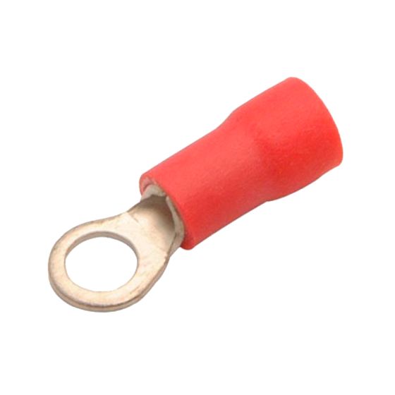 Terminal de latón, de ojillo, con forro TOA-1/8L Steren