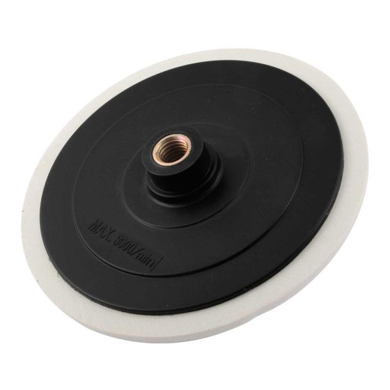 Respaldo pulidora tipo velcro 7" TC2730 Toolcraft