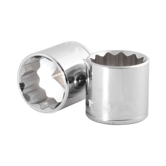 Dado milimétrico 8 mm de 12 puntas mando 3/8" TC3699 Toolcraft