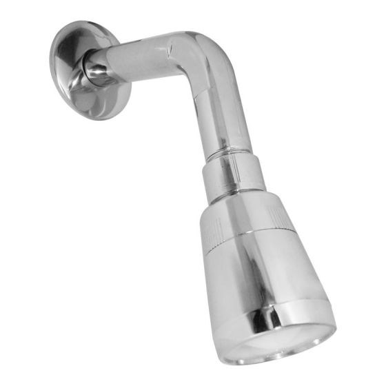 Regadera estándar cromo YE0013 Yarden