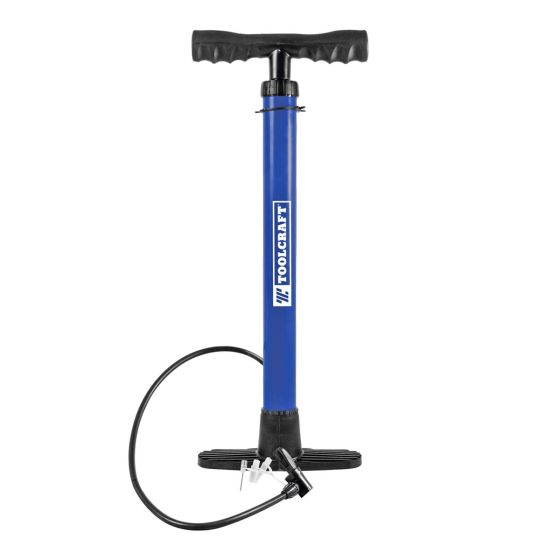 Bomba de inflar manual metálica TC4276 Toolcraft
