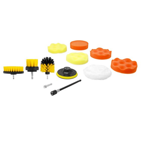 Juego de 11 Cepillos para taladro DW-11JT Dewinner