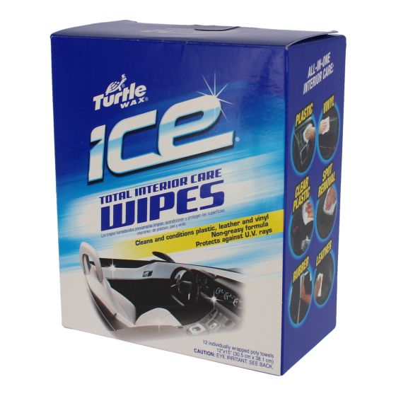 Juego de 12 Paños limpiadores para interiores de automóvil T-484P Turtle Wax
