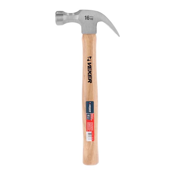 Martillo de madera  uña curva 16 Oz 12311 Veker