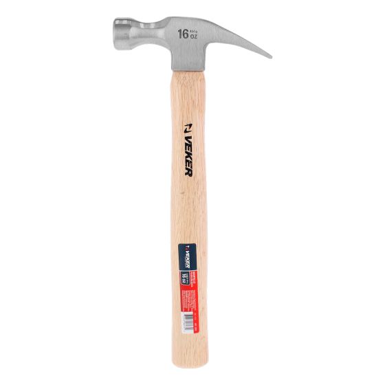 Martillo de madera uña recta 16 Oz 12312 Veker