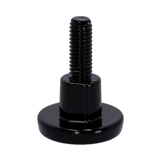 Nivelador negro con tornillo de 3/8" x 35 mm tipo Junior 166270-N Rish