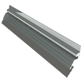 Guardapolvo automático 120 cm aluminio natural Herralum