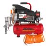 Kit de Compresor 2 HP + pistola de gravedad + manguera de 5 metros 2001 Adir