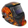 Careta electrónica para soldar Flaming Skull 6711 Adir