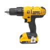 Combo de rotomartillo y llave de impacto inalámbrico 20 V MAX DCK222D2 DeWalt