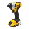Combo de rotomartillo y llave de impacto inalámbrico 20 V MAX DCK222D2 DeWalt