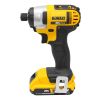 Combo de rotomartillo y llave de impacto inalámbrico 20 V MAX DCK222D2 DeWalt