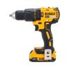 Combo de rotomartillo y atornillador de impacto inalámbrico 20 V MAX BRUSHLESS DCD223D2-B3 DeWalt