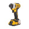Combo de rotomartillo y atornillador de impacto inalámbrico 20 V MAX BRUSHLESS DCD223D2-B3 DeWalt