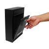 Buzón para cartas acero galvanizado negro 1037 Dexter