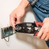 Pinza ponchadora 10-22 AWG para terminales con aislamiento 3005CR Klein Tools