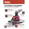 Estación de soldadura y cautín 5 a 30 Watts variable WLSK3012A Weller