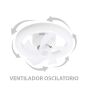 Ventilador movimiento oscilatorio con lámpara LED 48 W 10733 Adir