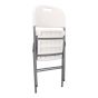 Silla plegable tipo picnic blanca 12129 Adir