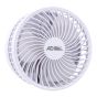 Ventilador portátil recargable de escritorio blanco 12382 Adir