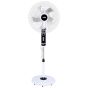 Ventilador de pedestal 20" blanco Silent & Turbo Power 12385 Adir