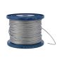 Cable de acero sin forro galvanizado 3/32" x 150 metros 13909 Adir