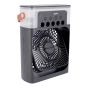 Ventilador y enfriador de aire portátil 2 en 1 negro 14455 Adir