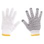 Guantes de algodón antiderrapantes con puntos de PVC 1458 Adir