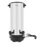 Cafetera precoladora con doble dispensador 10 Litros 17012 Silver Master