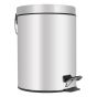 Contenedor para basura de 5 litros 17230 Silver Master