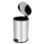 Contenedor para basura de 20 litros 17232 Silver Master