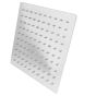Regadera metálica cuadrada 8" cromo 2355 Maxflu