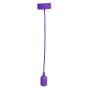 Luminario colgante tipo socket Morado 4224 Adir