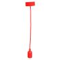 Luminario colgante tipo socket Rojo 4227 Adir