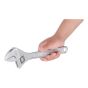 Llave ajustable cromada (perico) 12" 472 Adir