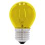 Lámpara incandescente decorativa G-45 7 W Amarillo 6052 Adir