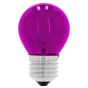 Lámpara incandescente decorativa G-45 7 W Violeta 6055 Adir