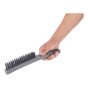 Cepillo de alambre con mango 3 x 17 hileras 631 Adir