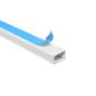 Canaleta de 1 vía 10 x 20 mm 2 metros 6435 Adir