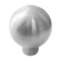 Botón esférico níquel satín HE-732 Arte Fino