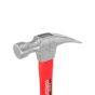 Martillo octagonal uña recta con mango de fibra de vidrio 16 Oz 7OHFGS16 Bellota