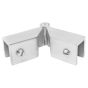 Conector ajustable vidrio a vidrio satín C105 Axcent