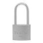 Candado de hierro gancho largo gris E2L 38 mm Feiteli