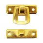 Broche para alhajero #2 latón brillante