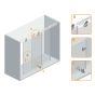 Sistema corredizo para puertas de closet Ducloset Simple Ducasse