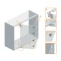 Sistema plegadizo para puertas de closet PL-2550 Ducasse